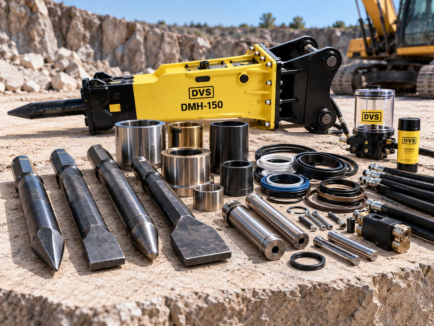 Burins & pièces d’usure — Marteaux hydrauliques